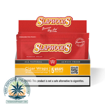 Slapwoods Luxury Precut Tobacco Leaf - 5 Pack